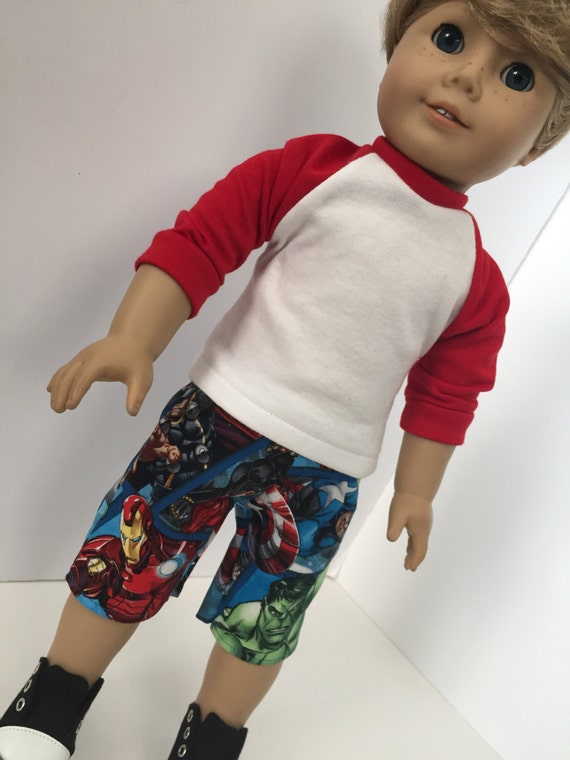avengers doll clothes Clothes Boy by Doll 18 American Avengers Shorts. avengers doll clothes Clothes Boy by Doll 18 American Avengers Shorts.