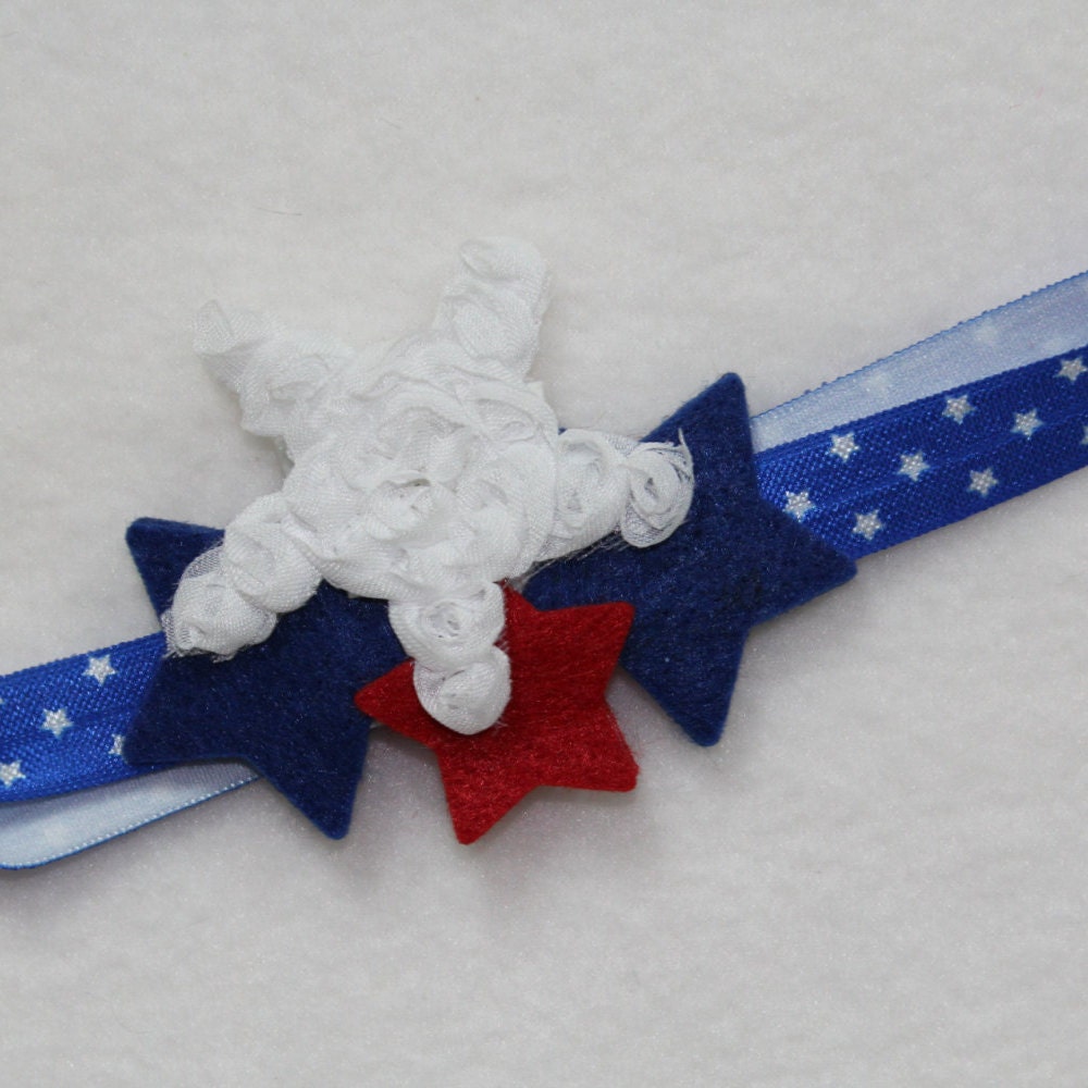 July 4th Headband for girls baby girl 4th of July headband
