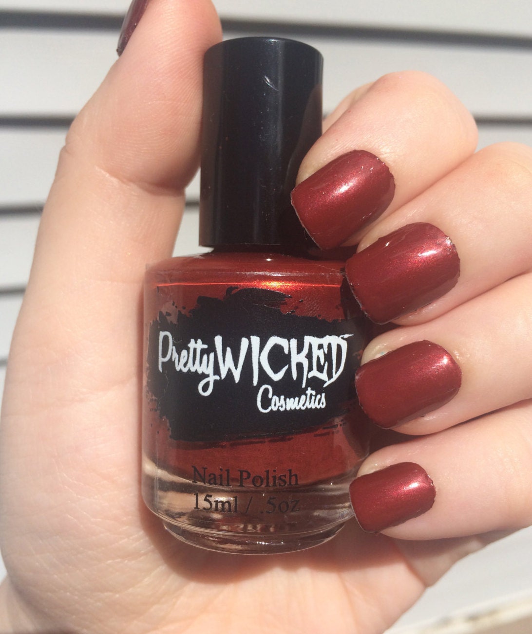 Blood Red Nail Polish Jezebel Polish Red Nail Polish