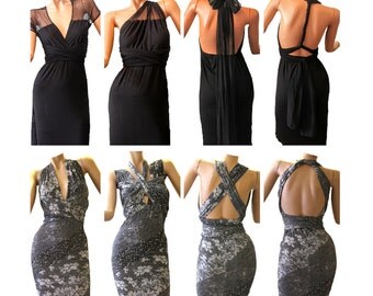 Infinity dress / repositionnable / Custom Order / Personalized / Tailored / Party Evening dress / bridesmaid dress / wedding dress
