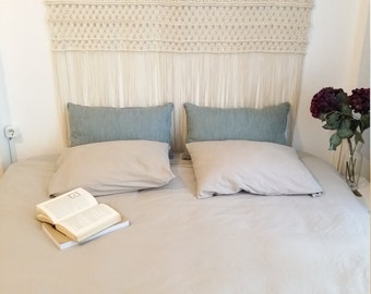 Large macrame wall hanging, macrame headboard, Home Decor tapestry, Bohomian home decor, boho wall art, Wedding decor
