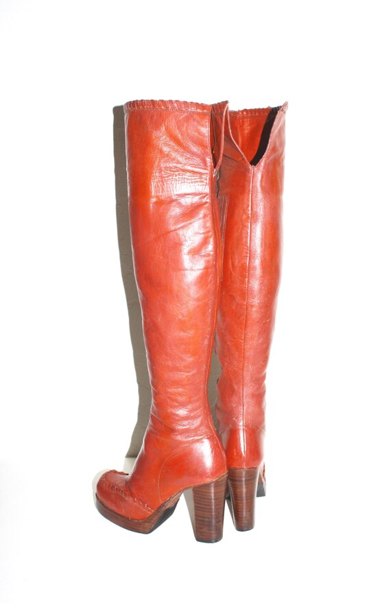 platform otk boots