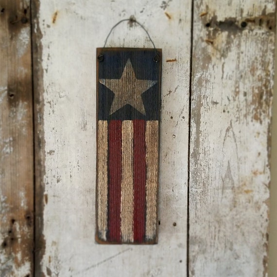 Primitive Flag Americana Primitive Americana Stars and