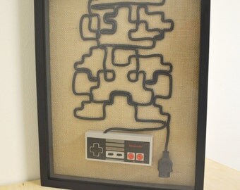 Nintendo Wall Art nintendo nes zapper wall art shadow box pew pew pew Nintendo Wall Art nintendo nes zapper wall art shadow box pew pew pew