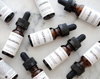 Organic Face Serum - Travel Size, Natural Face Oil, Vegan Skincare