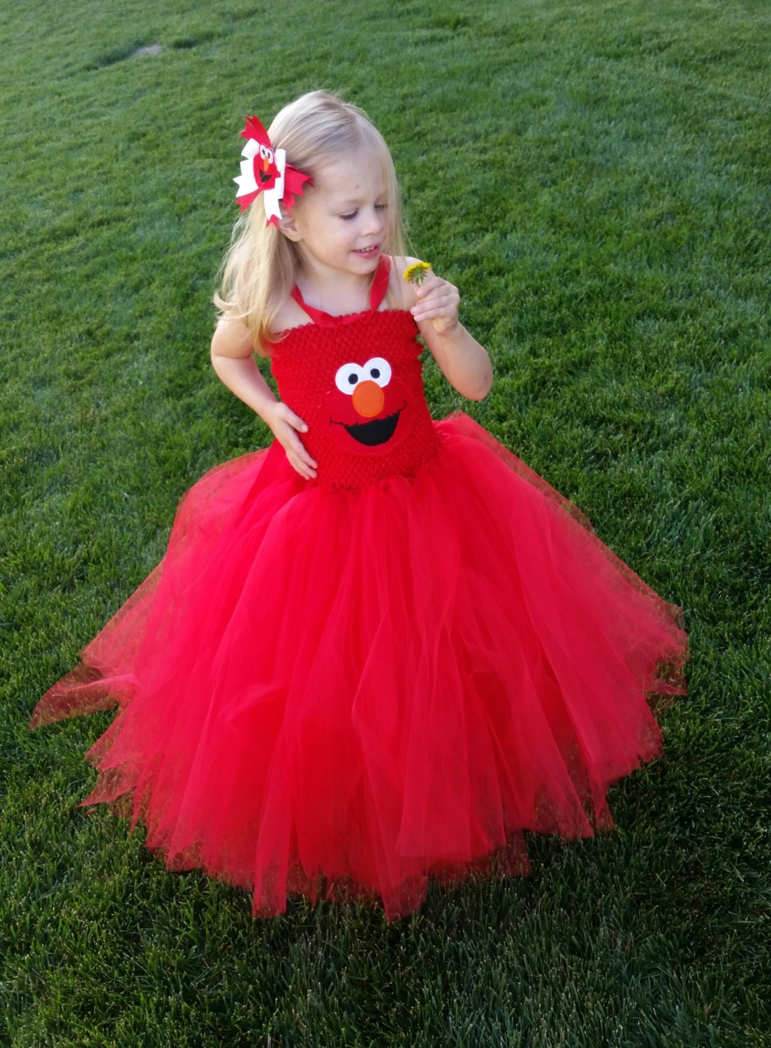 Elmo Tutu Dress Extra Fluffy Tutu Dress Halloween Costume