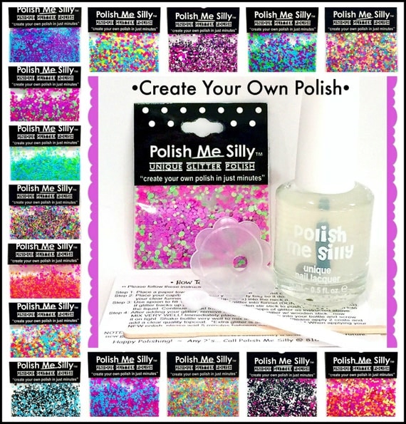 CREATE Your Own Nail Polish Kit DIY CustomBlended Indie