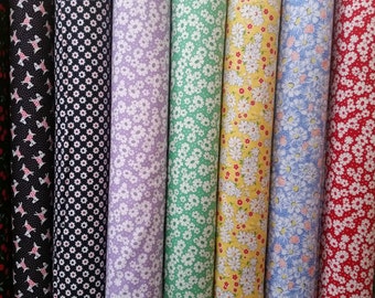 Moda 30's Playtime Fabric Bundle- 9 Fabrics