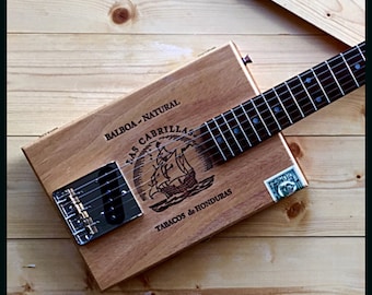 Cigar Box Guitar - Six-String Electric