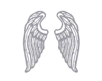 ANGEL WINGS Iron On Design, Angel Spiritual Clothing, Bag and Home Decor