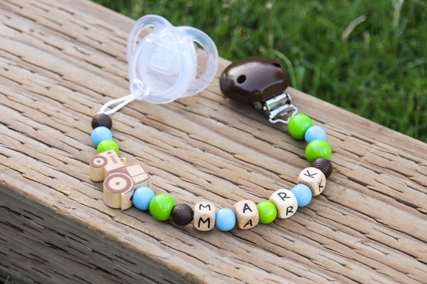 Personalized Pacifier Holder Dummy Holder Pacifier Clip