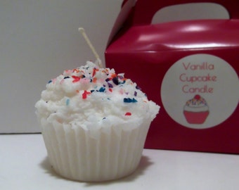 Vanilla Cupcake Candle