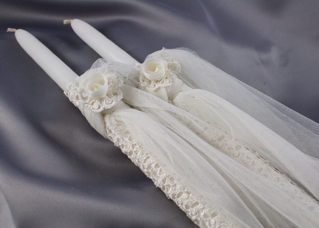 Orthodox Wedding CandlesWedding LambathesGreek wedding