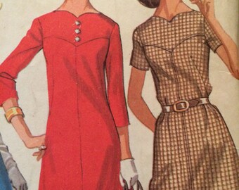 Misses' Plus Size A-Line Dress McCalls 2194