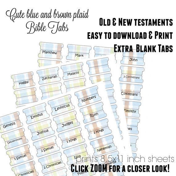 Bible Tabs Printable Bible Tabs Bible Journaling tabs