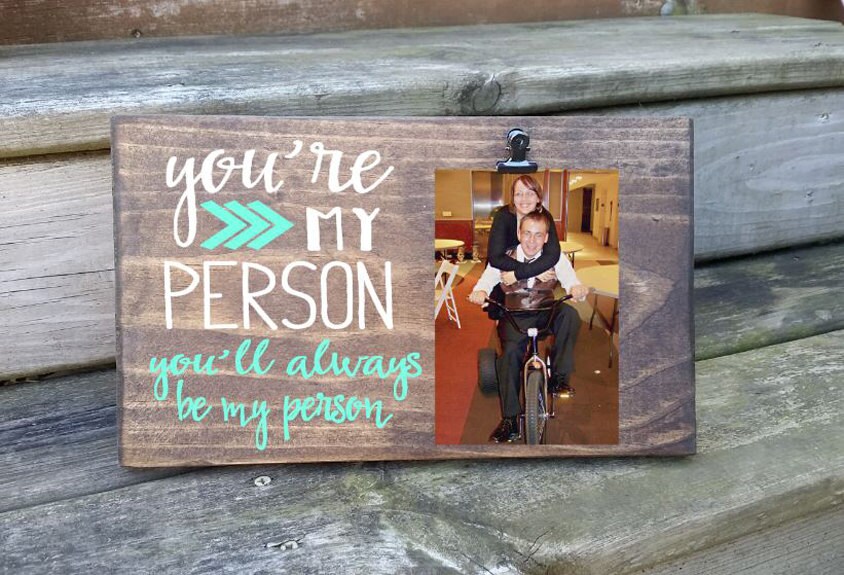 You're my Person Picture Frame gift Gift for friend by 213Designs