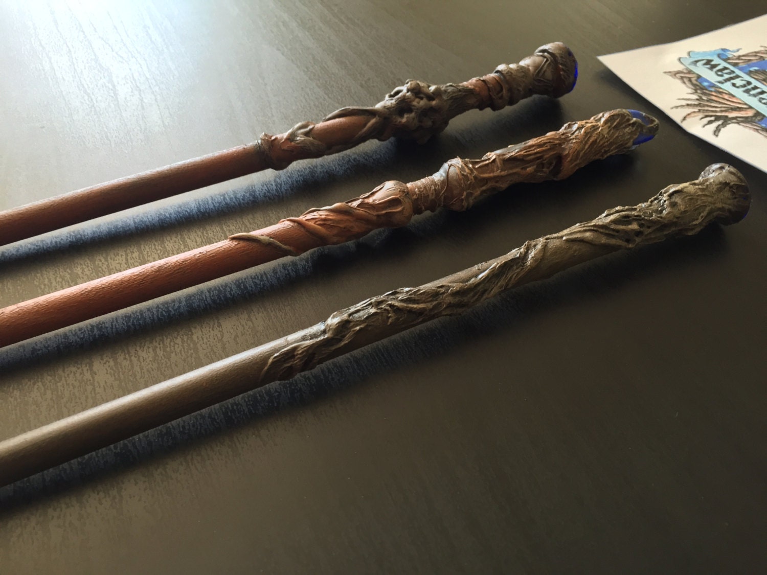 Ravenclaw Magic Wands Hogwarts Custom Harry By OsbornesWandShop   Il Fullxfull.844642907 Mkb2 