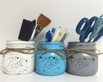 mason jar business card holder office decor sticky holder mason jar business card holder office decor sticky holder