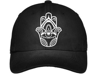 Hamsa Embroidered Tumblr Hat