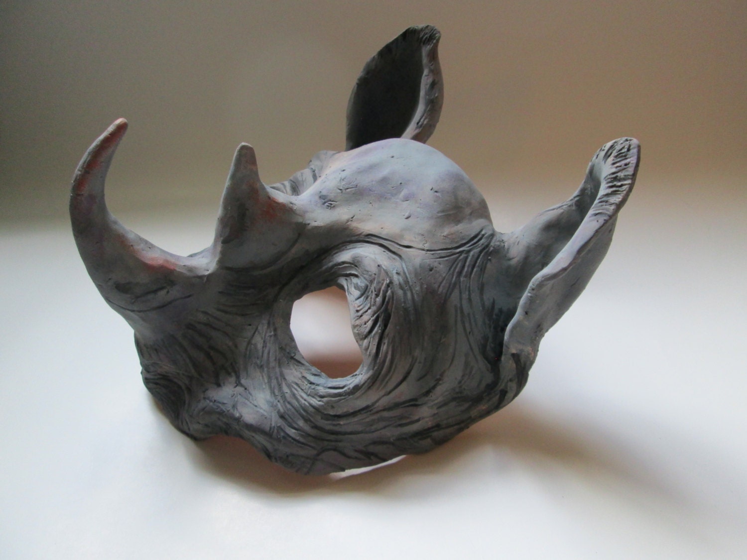 Rhino Animal mask Rhinoceros mask lightweight mask adult