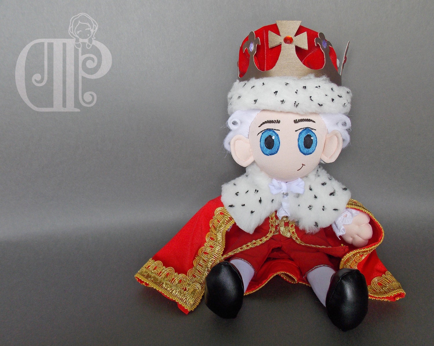 King from Hamilton Musical Plush Doll Plushie Toy
