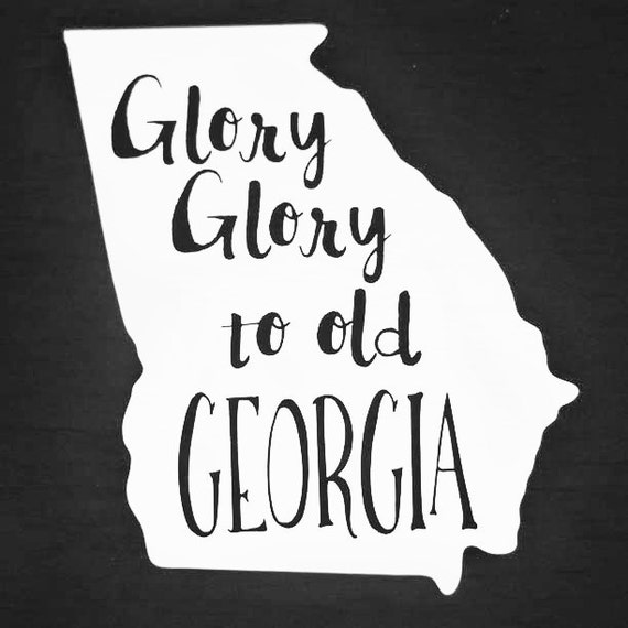 glory glory georgia t shirt