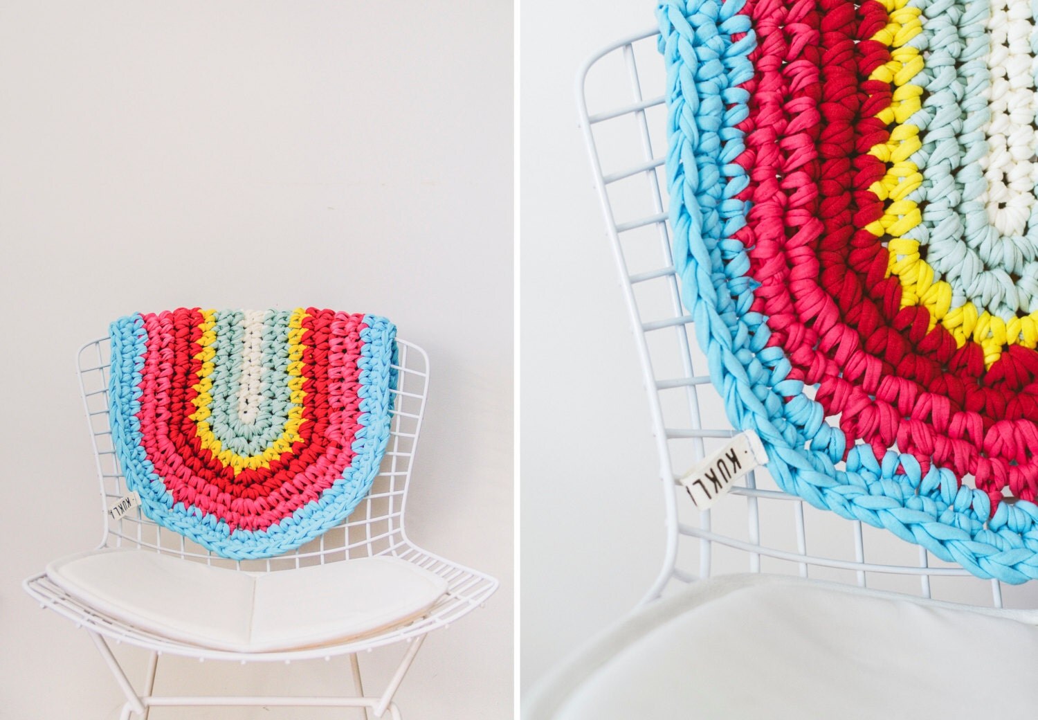 Carpet Handmade Rag Washable Rug Rag Rug