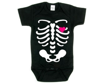 Skeleton Onesie, Baby Halloween Costume, Baby Shower Gift, Baby Costume, Toddler Costume, Funny Halloween Costume, Halloween Onesie, Gift