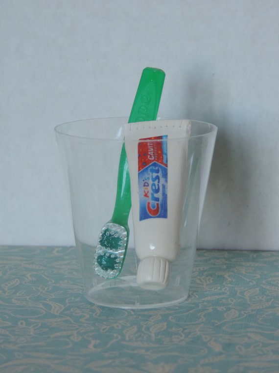 Toothbrush and Toothpaste for American Girl Dolls