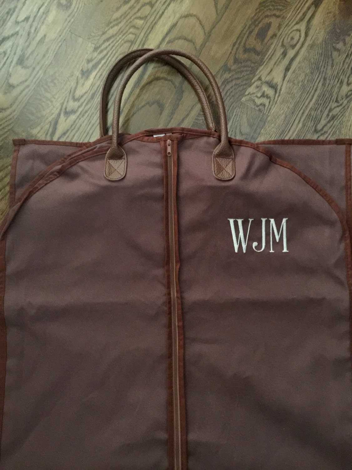Personalized Men&#39;s Garment Bag Monogrammed Hanging Bag