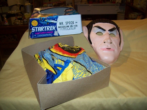 Startrek Mr. Spock Halloween Costume In box