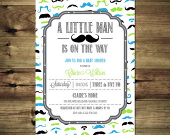 Little Man Mustache Baby Shower Invitation BabShow_inv_023