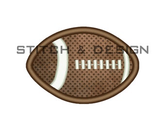 Mini Football Applique Design - Machine Embroidery Download