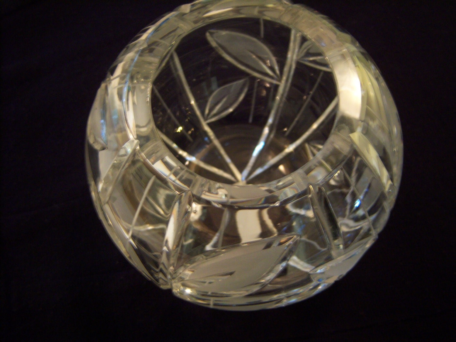 Zawiercie crystal bowl/Made in Poland/Genuine 24 lead