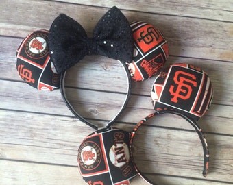 San Francisco Giants Inspired Mouse Ears