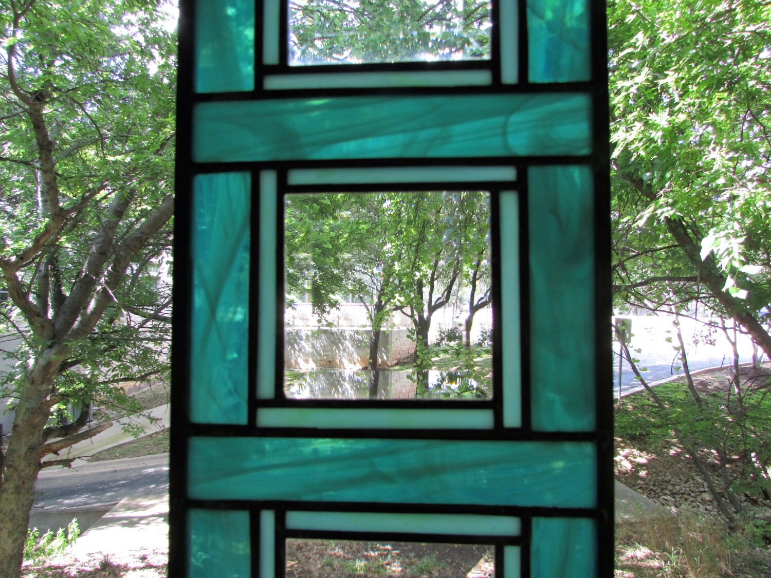 Stained Glass Panel by GKYCreations on Etsy