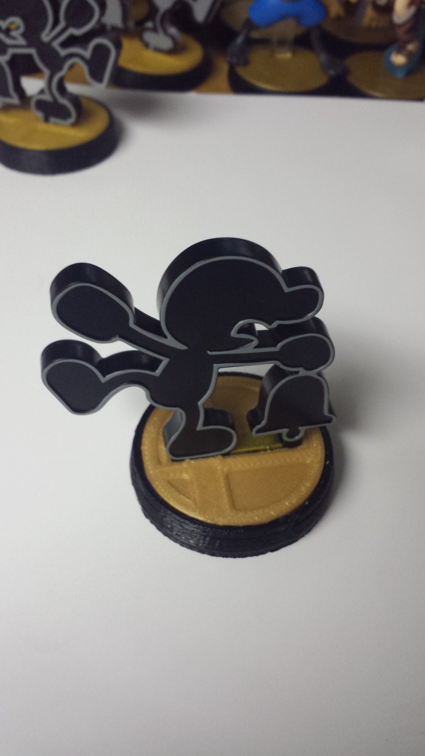 Mr Game And Watch Amiibo Base