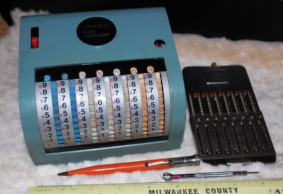Items similar to 1940s Tasco Artithometer, 1960 Swift Mechanical Adding ...
