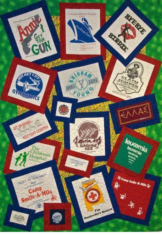 etsy tshirt quilt