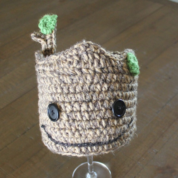 Groot Guardians of the Galaxy Hat Handmade to Order