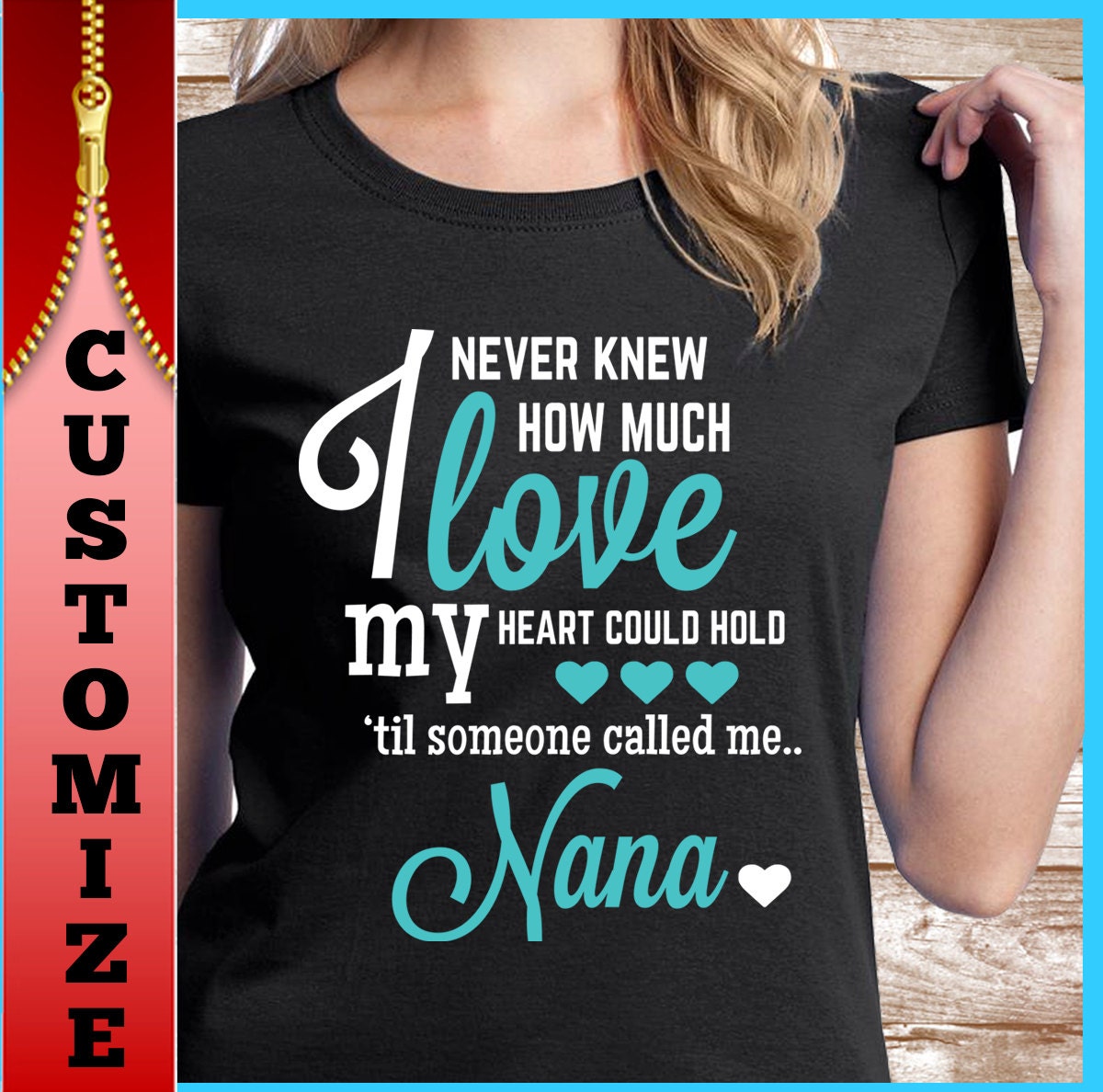 grandma personalized shirt