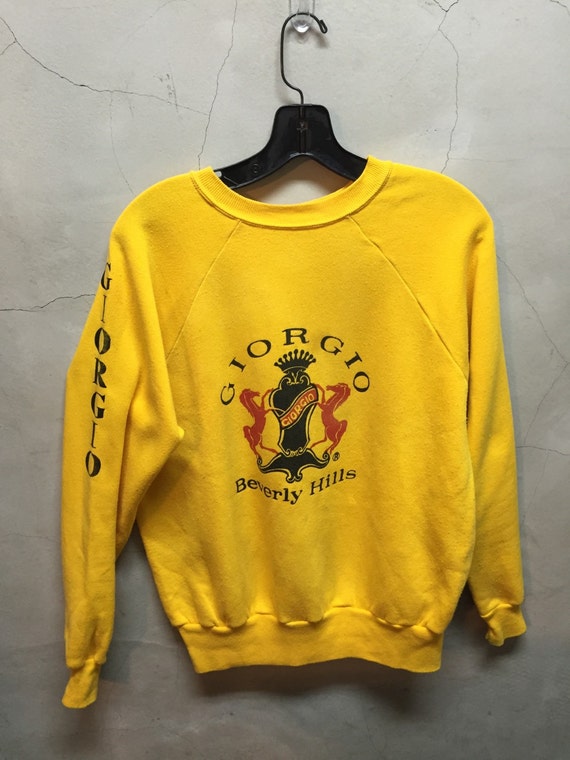 vintage sweatshirt 80s Giorgio Beverly Hills by imtryingtofocus
