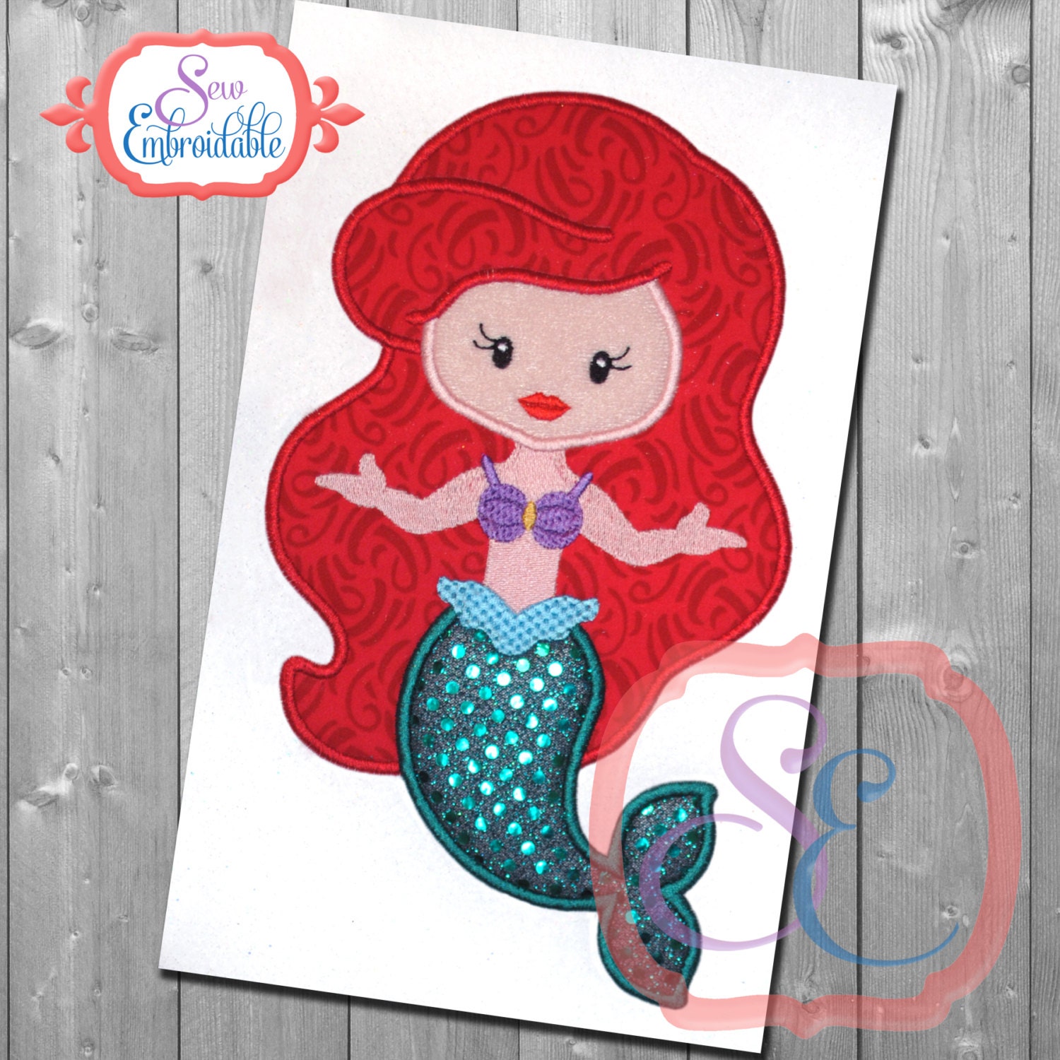 Little Princess 10 Applique Design For Machine Embroidery