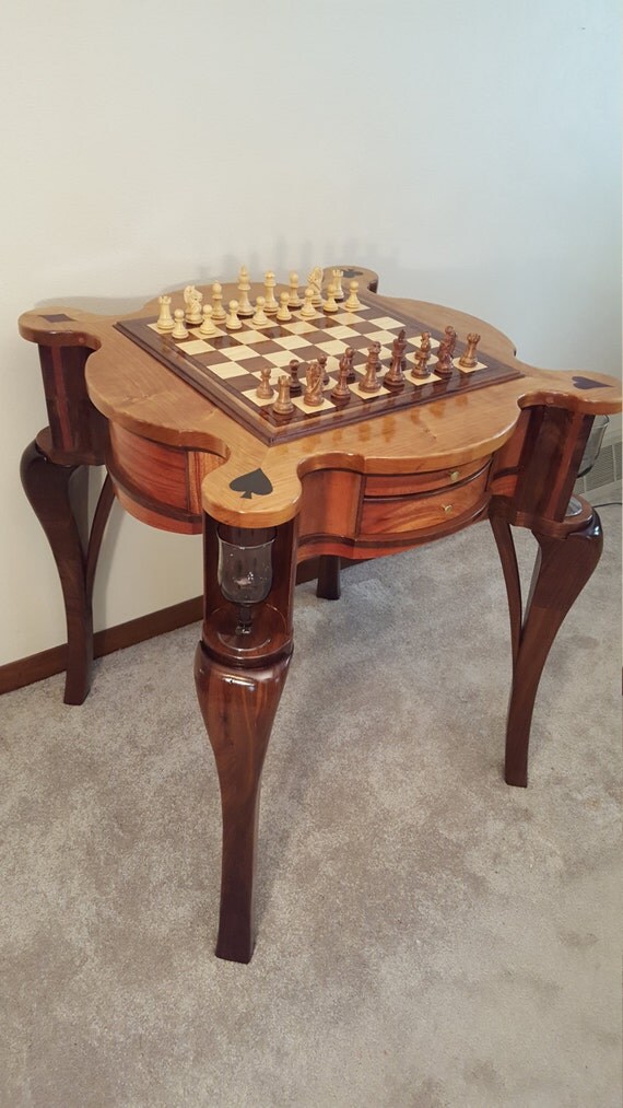 Chess/Checkers Game Table
