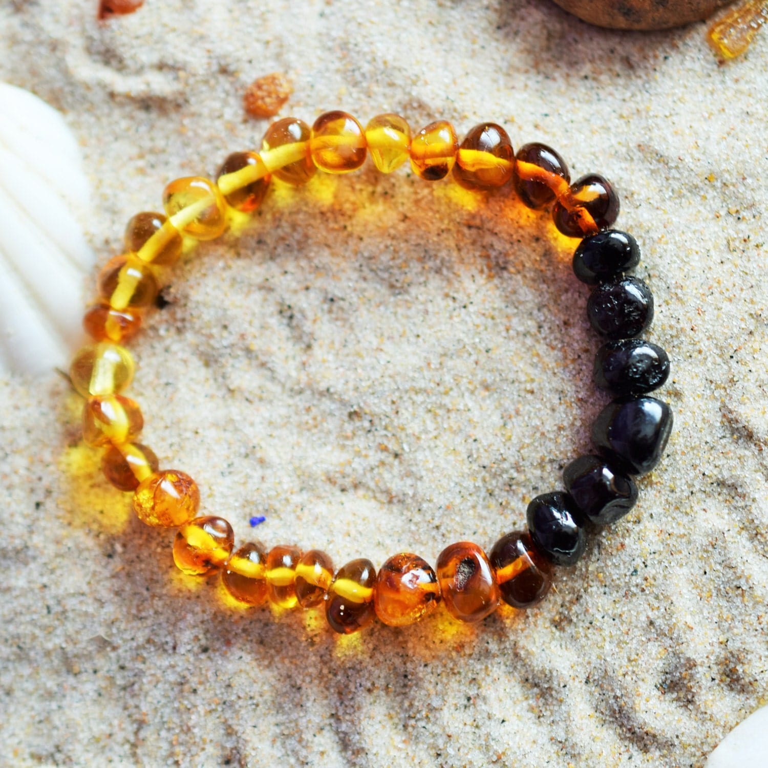 Amber bracelet Baltic Amber Amber bracelet for adults Adult