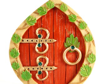 Darice® Yard and Garden Minis - Fairy Door - Resin - 3.75 x 3.875 inches 1613-214