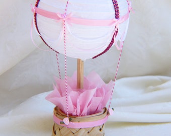 Hot Air Balloon Wedding Table Number Centerpiece by CraftedByYudi