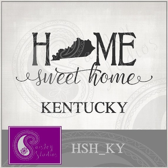 Download Kentucky Home Sweet Home Vector ai eps svg by ...