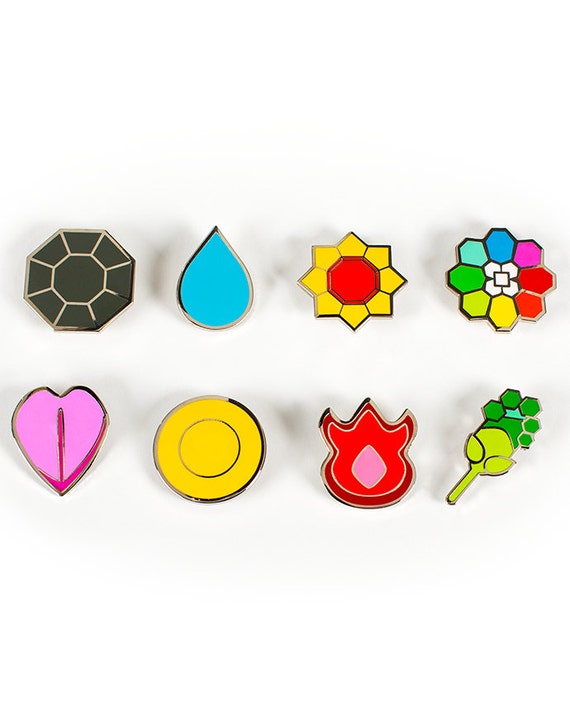 Pokemon Gym Badges Kanto Gen Indigo League Ash Ketchum | My XXX Hot Girl