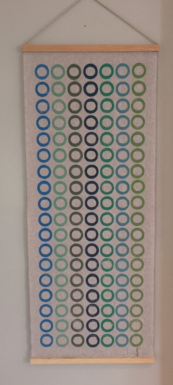 Textile Wall Art printed wall hangings - sunshine and juice designs Textile Wall Art printed wall hangings - sunshine and juice designs